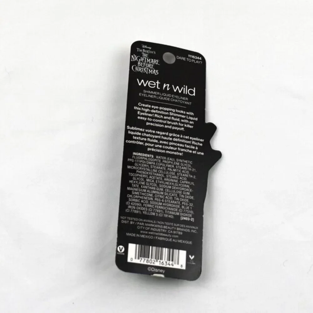 Wet n Wild Disney The Nightmare Before Christmas Dare to Play Liquid Eye‎ Liner